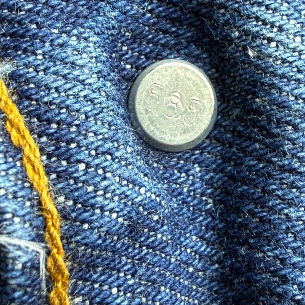 Vintage Levis 517 Orange Tab Jeans Mens 39x26 Blue Denim Made‎ in USA 20517-0217